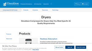 Donaldson - Compressed Air Dryers