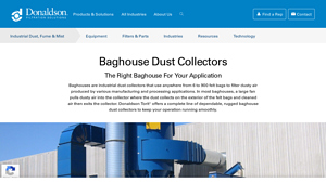 Donaldson - Baghouse Dust Collectors