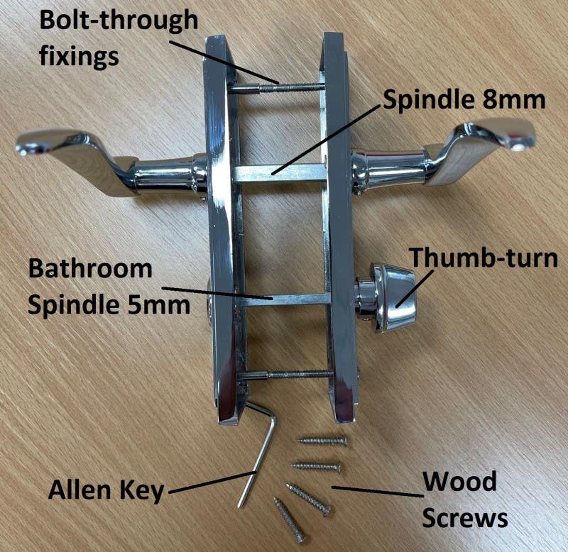 An application scenario or product detail of door handle parts names - Image 13
