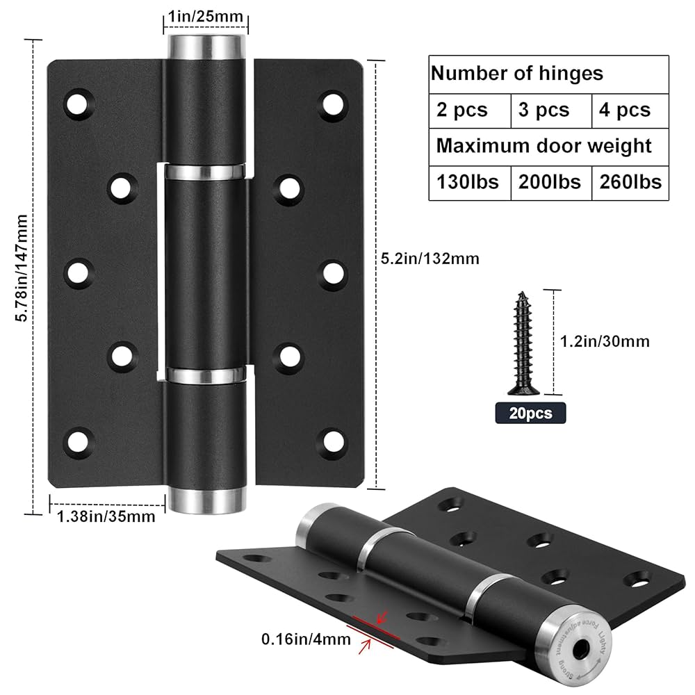 An application scenario or product detail of door spring loaded hinges - Image 15