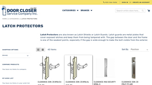 DoorCloser - Latch Protectors