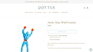 Dotter Store - Sticky Man Wall Crawler
