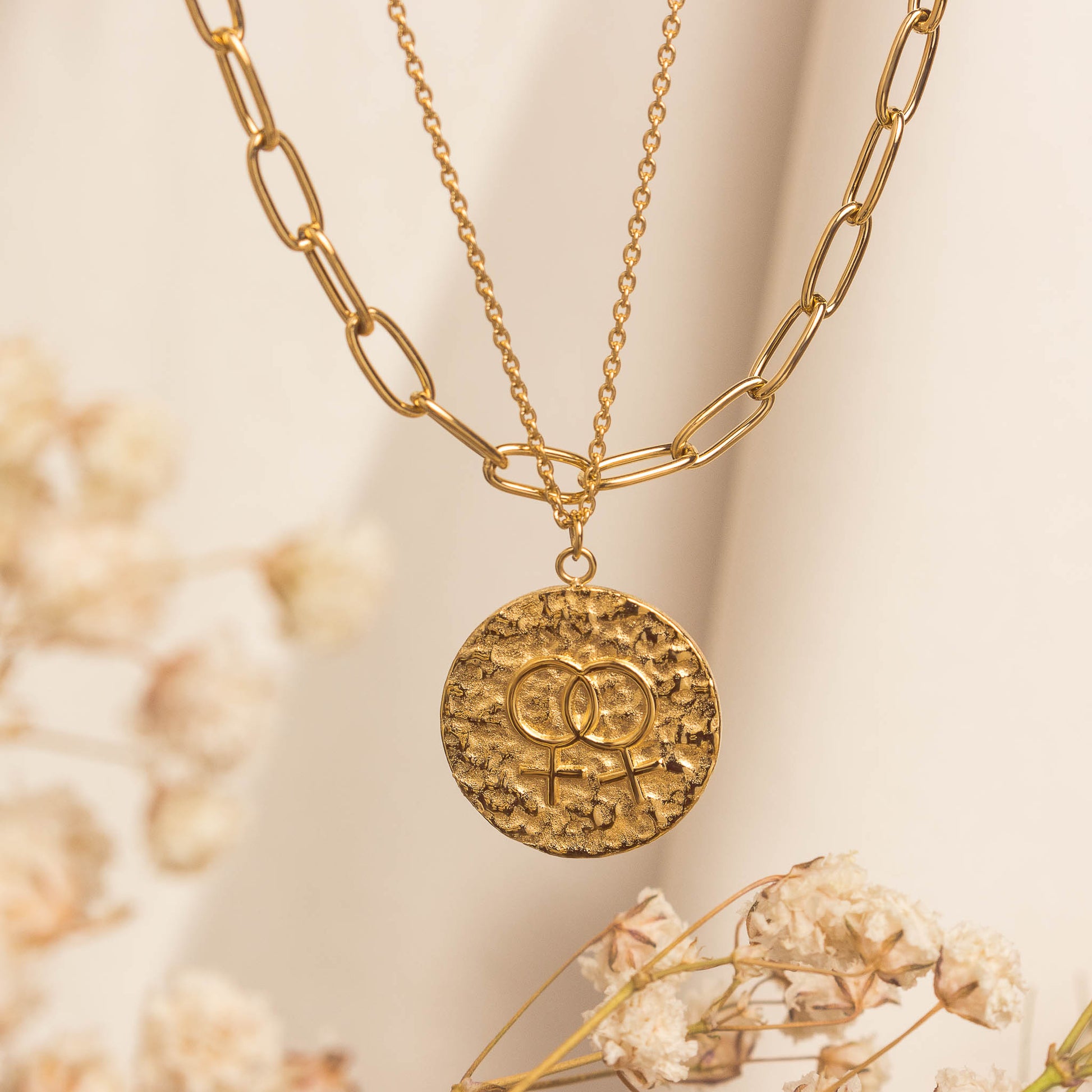 An application scenario or product detail of double venus necklace - Image 6