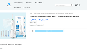 Doves1 - Floss Portable Water Flosser HF-P11