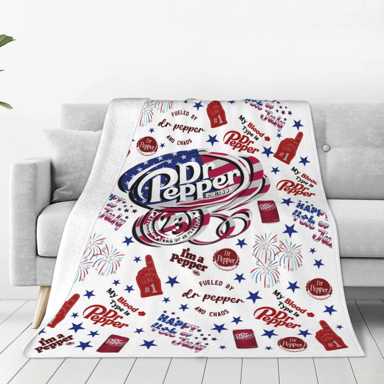 An application scenario or product detail of dr pepper blanket - Image 3