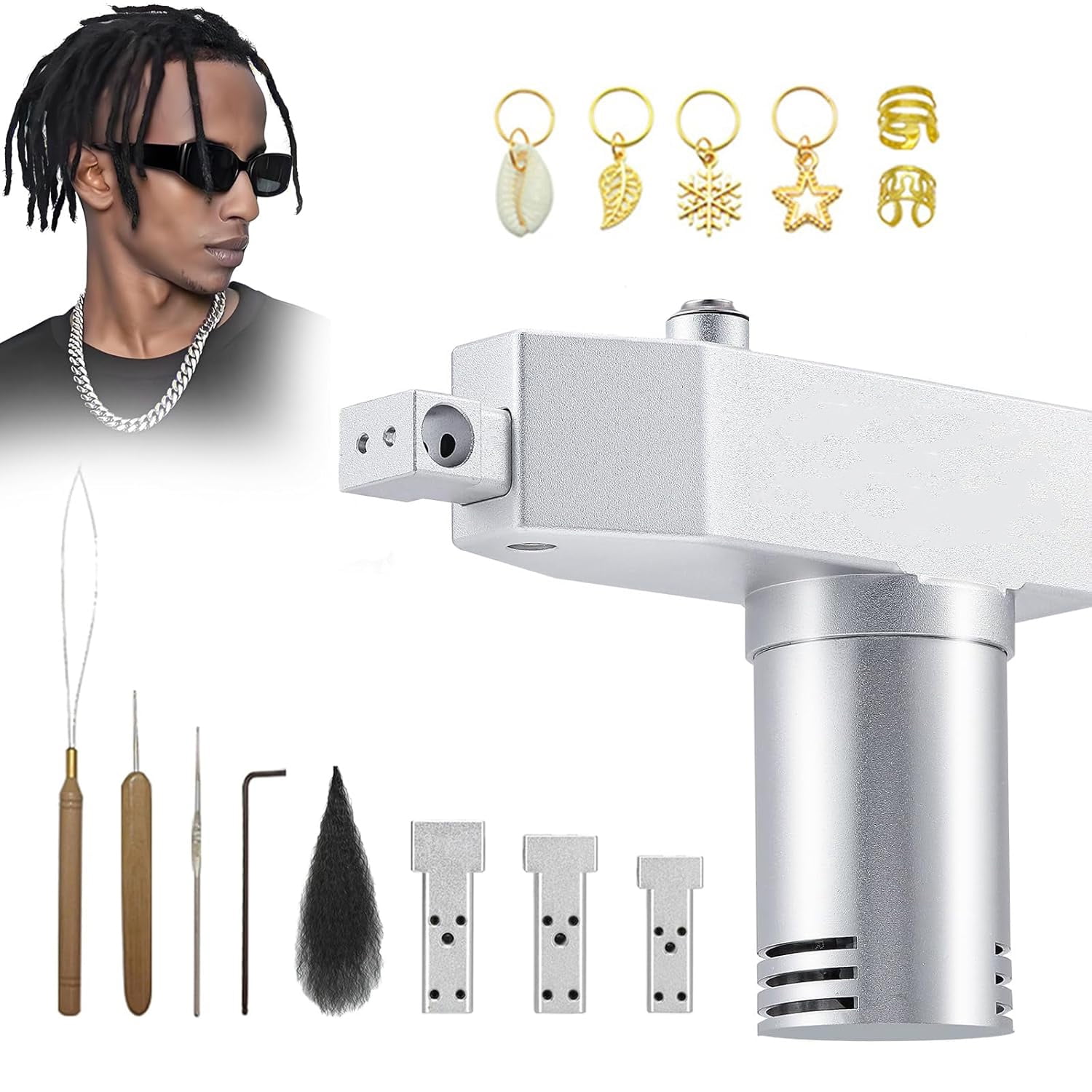 An application scenario or product detail of dreadlock machine - Image 24