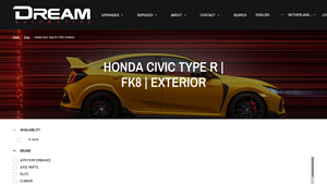 Dream Automotive - FK8 Performance Body Kit