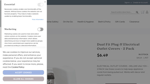 Dreambaby - Dual Fit Plug & Electrical Outlet Covers