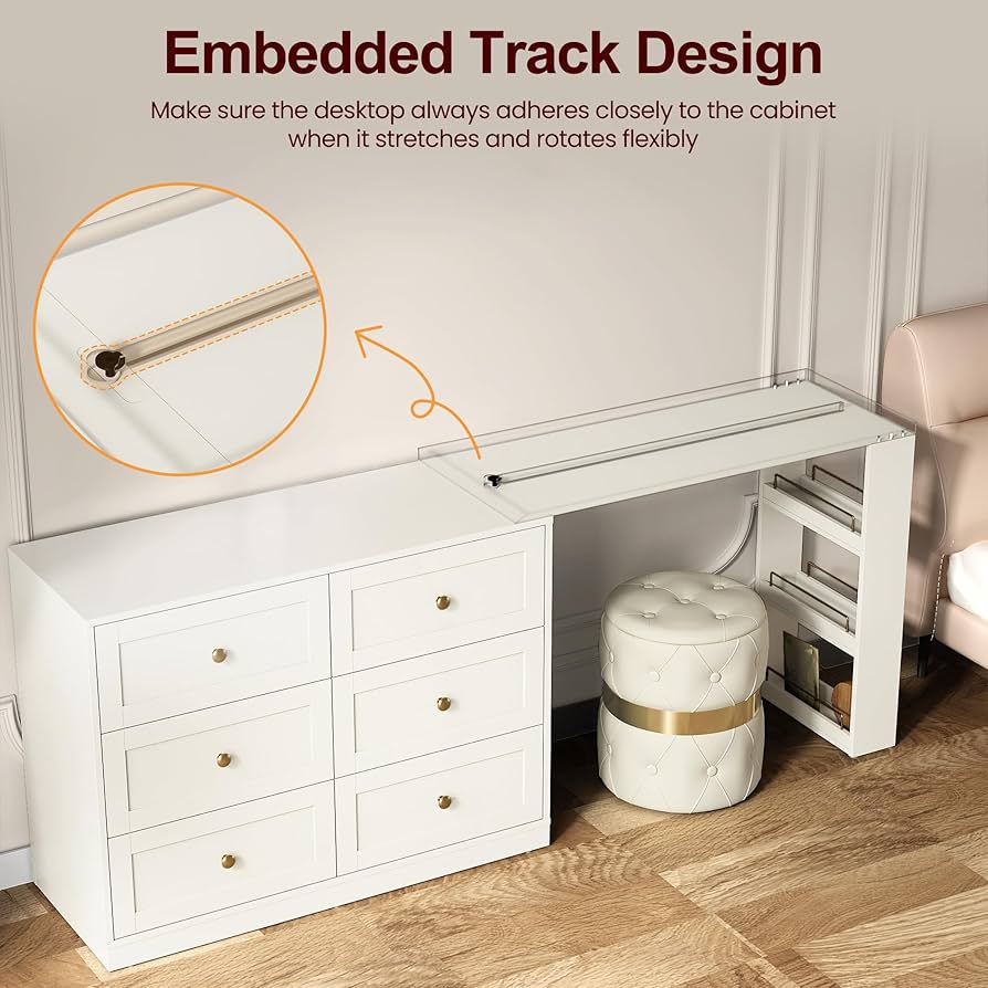 An application scenario or product detail of dresser vanity combo - Image 5