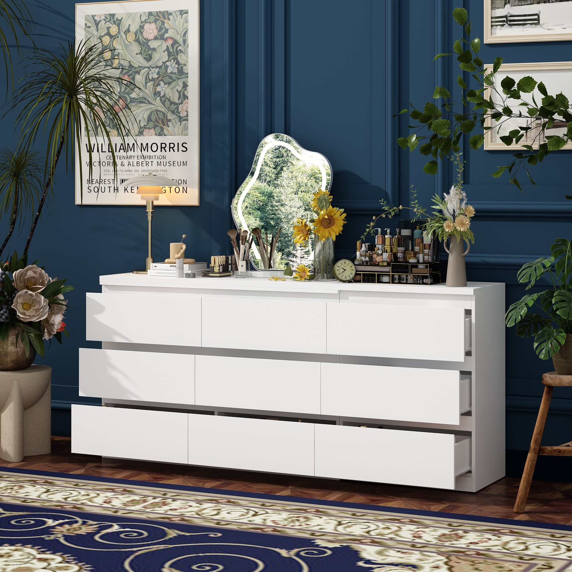 An application scenario or product detail of dresser vanity combo - Image 19