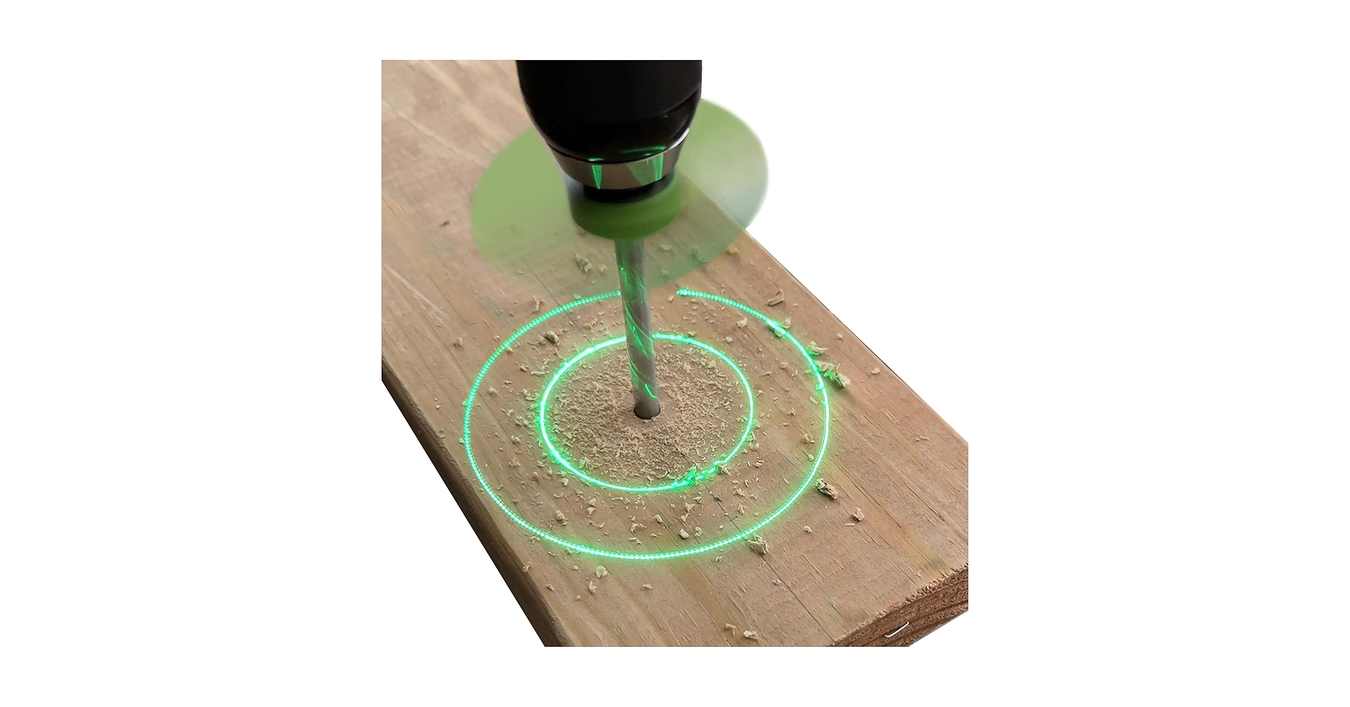 An application scenario or product detail of drill with integral bullseye level - Image 7