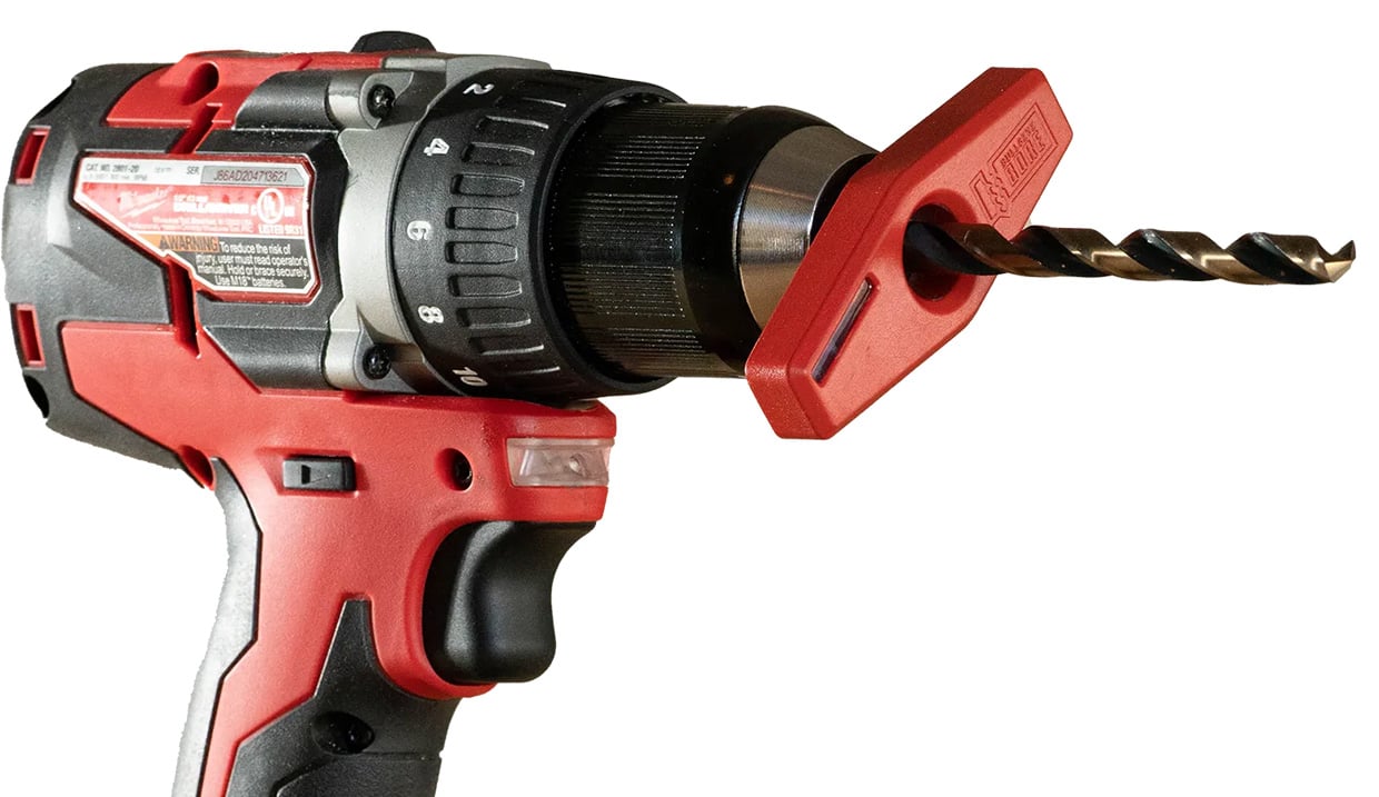 An application scenario or product detail of drill with integral bullseye level - Image 8