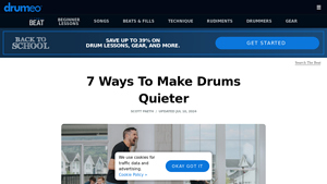 Drumeo - Sound Dampening Solutions