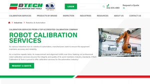 DTech - Robot Calibration Services