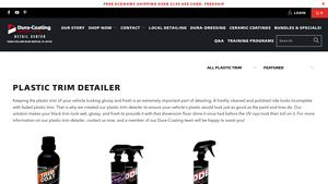 Dura Coating - Plastic Trim Detailer