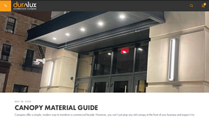 Duralux Canopies - Aluminum Canopy Solutions
