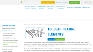 Durex Industries - Tubular Heating Elements