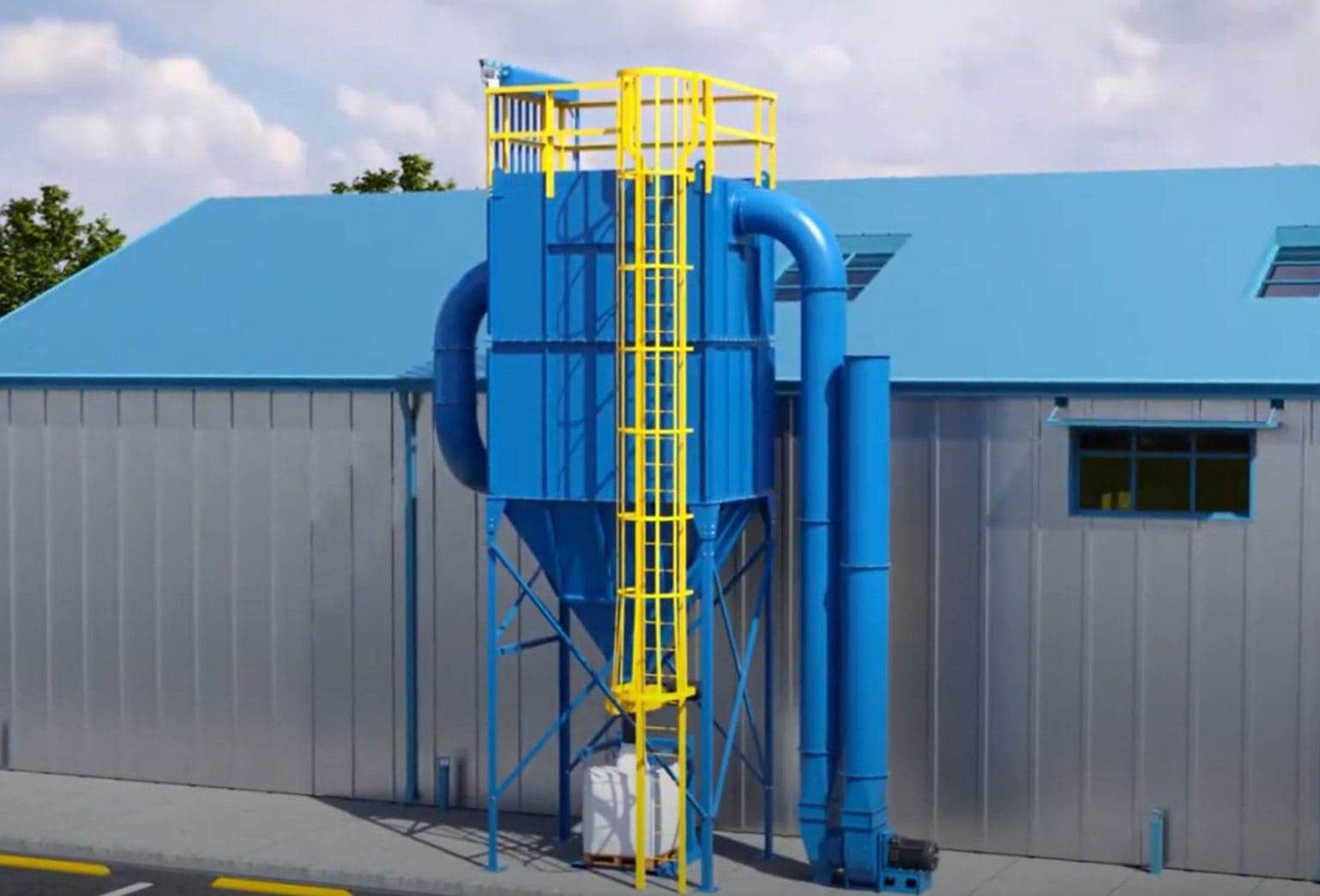 An application scenario or product detail of dust collector bag house - Image 9
