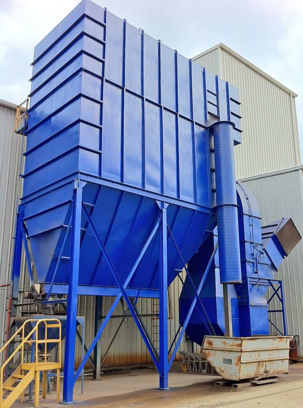 Featured image for the dust collector bag house guide