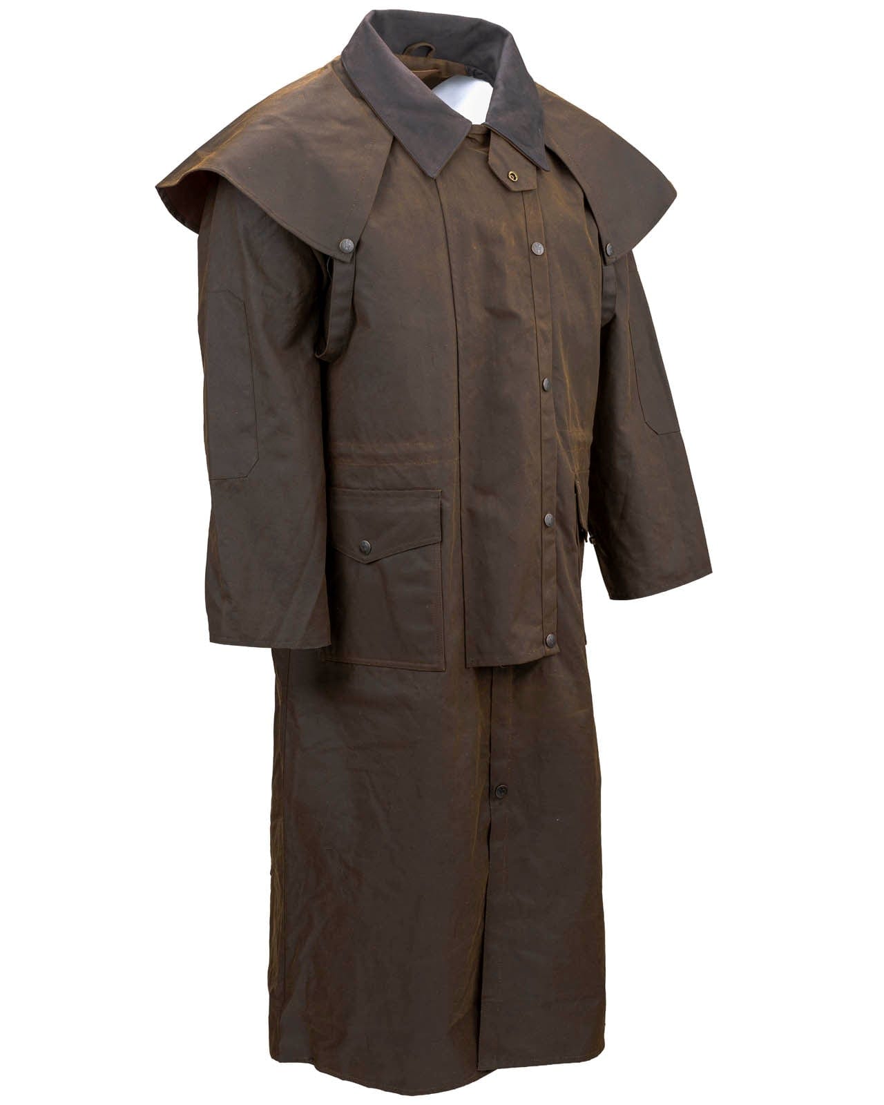 An application scenario or product detail of duster coat male - Image 2