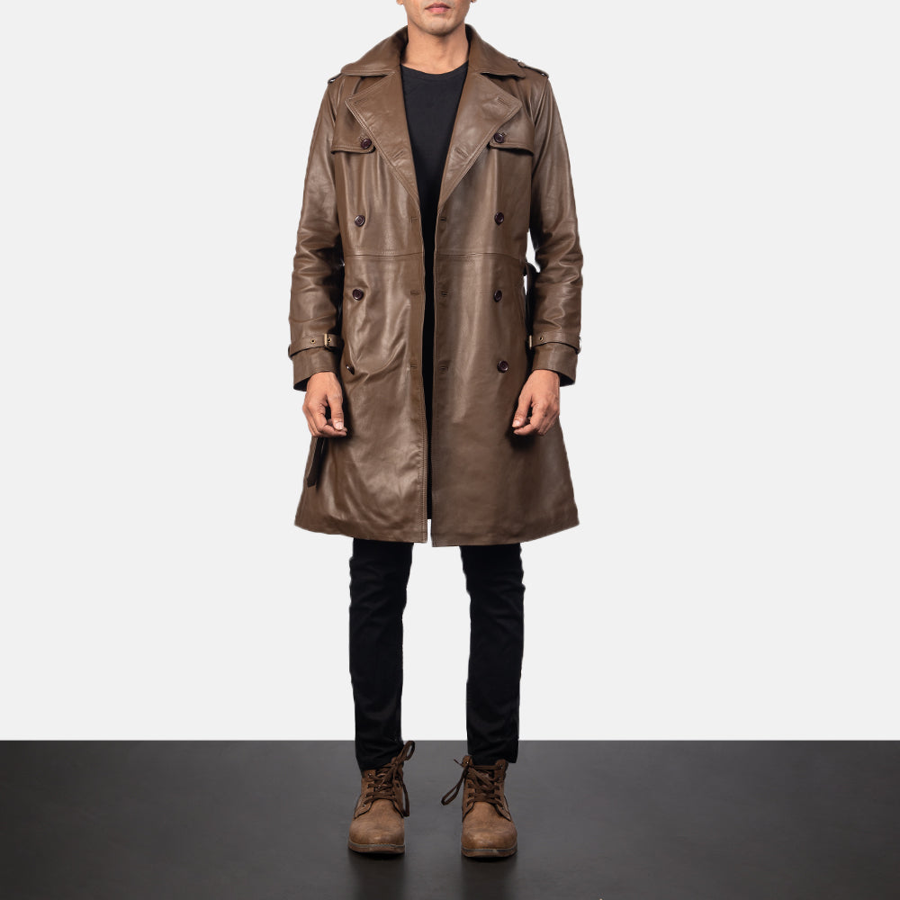 An application scenario or product detail of duster coat male - Image 18