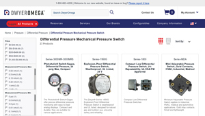 Dwyer - Differential Mechanical Pressure Switch