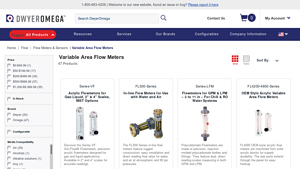DwyerOmega - Variable Area Flow Meters