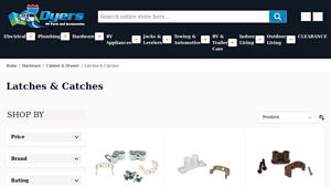 RV Designer - Roller Catch & Double Barrel Catches