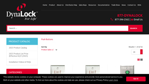 DynaLock - Key Push Button Products