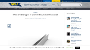 Eagle Aluminum - Extruded Aluminum Channels