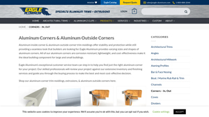 Eagle Aluminum - Corner Trim Solutions