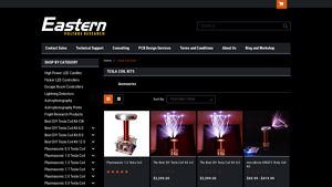 Eastern Voltage Research - Best DIY Tesla Coil Kits