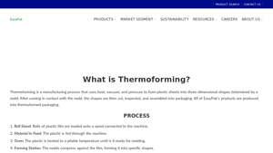 EasyPak - Thermoformed Packaging Solutions