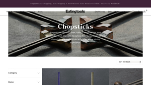 Eating Tools - Handcrafted Chopsticks