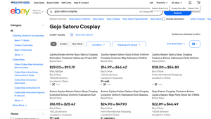 Gojo Satoru - Cosplay Costumes & Accessories