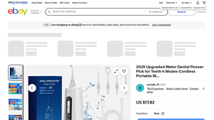 Seewits - 2025 Upgraded Water Dental Flosser Pick