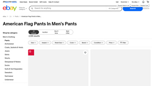 Bonobos - American Flag Pants