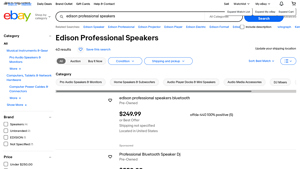 Edison Professional - Bluetooth Speakers