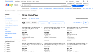 Siren Head - Plush and Action Figures