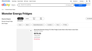 Monster Energy - GS3 Rare Fridge