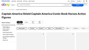 eBay - Captain America Action Figures