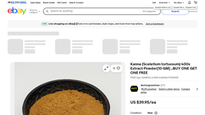 Kanna - 400x Extract Powder