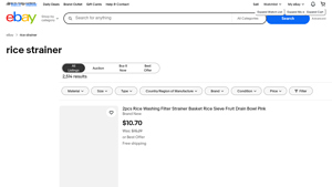 eBay - Rice Strainer Products