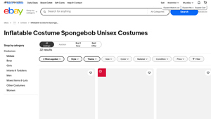 eBay - Inflatable Costume Spongebob