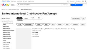 Santos International Club - Soccer Fan Jerseys