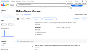 Unbranded - Hidden Shower Camera