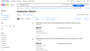 Linebacker Gloves - Key Product Details
