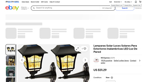 Lamparas - Solar Luces Solares Para Exteriores Inalambricas LED