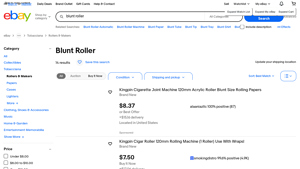 Blunt Roller - Rolling Machines & Accessories