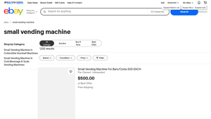 eBay - Small Vending Machine Products